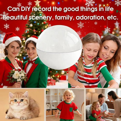 3D Crystal Ball Video Player Memory Ball Record Memory Glass Ball Support Ball Birthday Gift Graduation Gift Companion Gift Vide